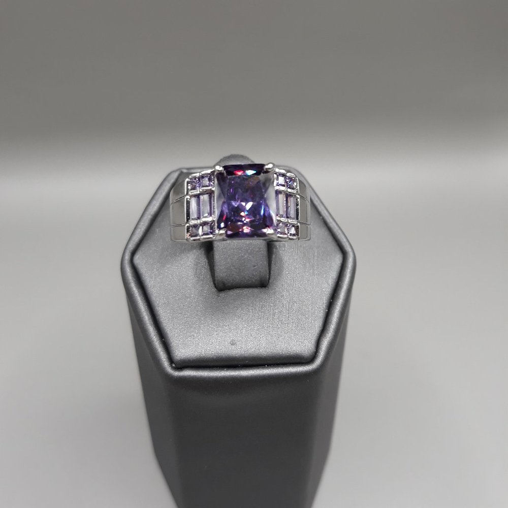 Sterling Silver Amethyst Ring